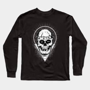 Bull Skull Long Sleeve T-Shirt